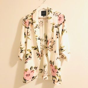 Floral Blazer